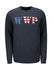 WWP Wordmark Crewneck Sweatshirt - Graphite - Front View