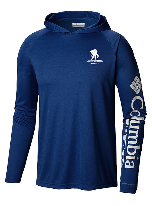 WWP Columbia Tackle Hoodie - Navy - Front View