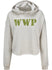 WWP Ladies Crop Hoodie - Front View