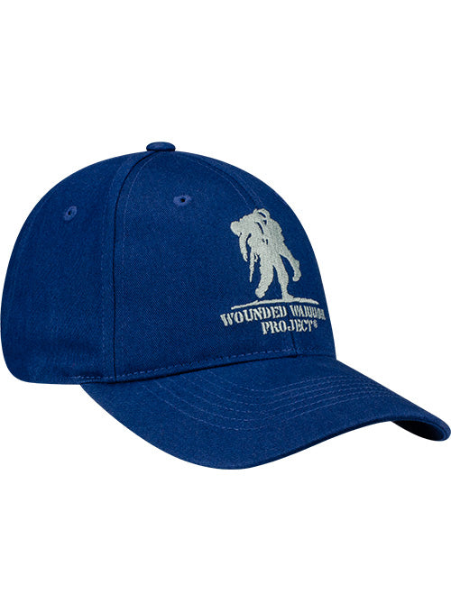 WWP Navy Logo Hat - Angled Right Side View