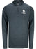 WWP Logo 1/4 Zip - Carbon - Front View