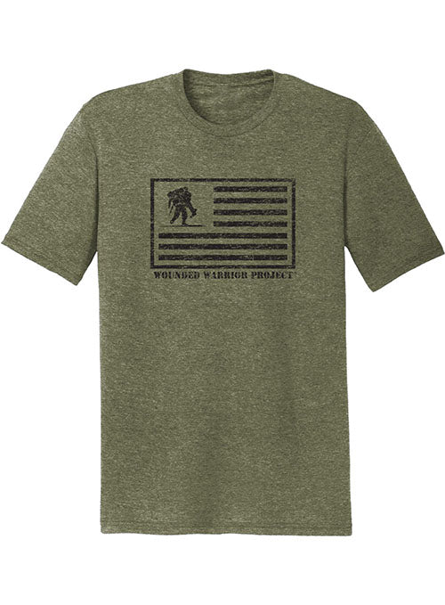 WWP Flag Tee - Military Green Frost | WWP Shop