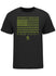 WWP Salute Flag Tee in Black - Front View